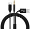 YCTech USB C to Aux Cable with Charger in Car, Braided Nylon 3.5mm Jack Audio Aux Cable for iPhone 16 15 Pro Max /15 Plus, Android & Samsung S24 S23 S22 Ultra Plus