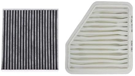 Toiumops Innenraumfilter für Toyota Camry Aurion XV40 RAV4 XA30, Innenraumfilter Luftfilter 17801-31120/AD010//87139-06060