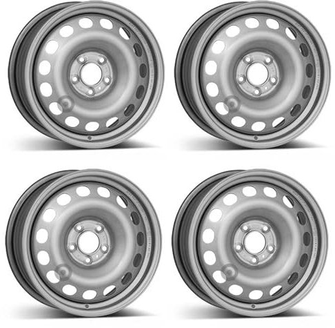 4x Alcar Stahlfelgen 4-7505 7.0Jx16 ET46 5x108 kompatibel mit Opel Vivaro Zafira