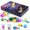 Adventskalender Kinder 2024, Edelstein Adventskalender Adventskalender, Kristalle Santa Boot Dinosaurier Eier Kristalle Adventskalender für Erwachsene Teens Überraschung Geschenk (Gift-B)