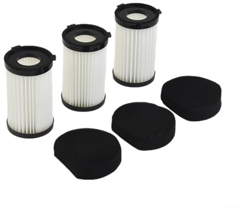 ZYNCUE Kit di filtri di ricambio per aspirapolvere Galaxy GL6255, Bs3070, Clatronic Bs1306, per aspirapolvere con filo H2, confezione da 3