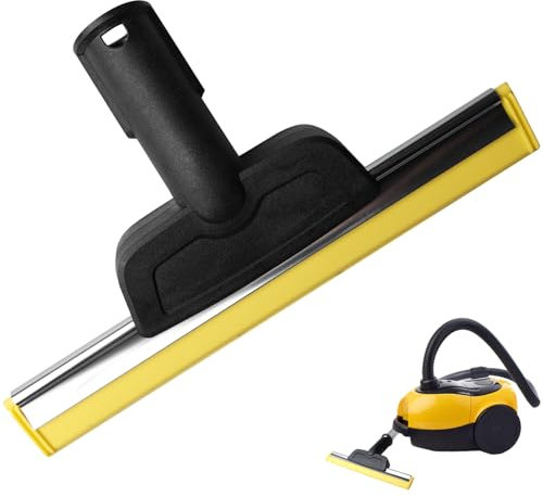 Fensterdüse für Kärcher Dampfreiniger, Dampfreiniger Zubehör für Kärcher SC1 SC2 SC3 SC4 SC5 SC7, Fensterabzieher Streifenfreie Reinigung von Spiegel Glas Fliesen Fenstern(Gelb)