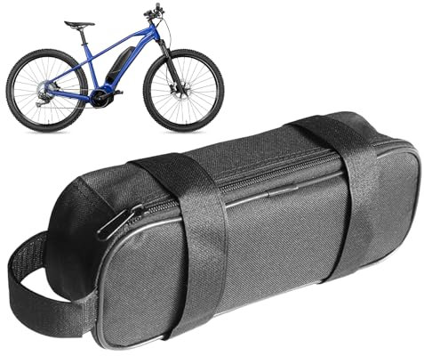 Carrier Per Bici Elettrico - Porta Della Batteria Imbottita, Vano Con Cornice Con Cerniera | Build Di Materiale Resistente Alle Meteorologi Rinforzati, Soluzione Di Stoccaggio Degli Accessori Sicuri P