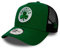 New Era Team Esnl Trucker Adjustable Cap Boston Celtics Schwarz Grün, Size:ONE Size