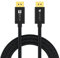 IVANKY 8K DisplayPort cable 3M, DisplayPort 1.4 cable (8K @ 60Hz, 4K @ 144Hz and 4K @ 60Hz), DP cable suitable for monitor, gaming graphics card