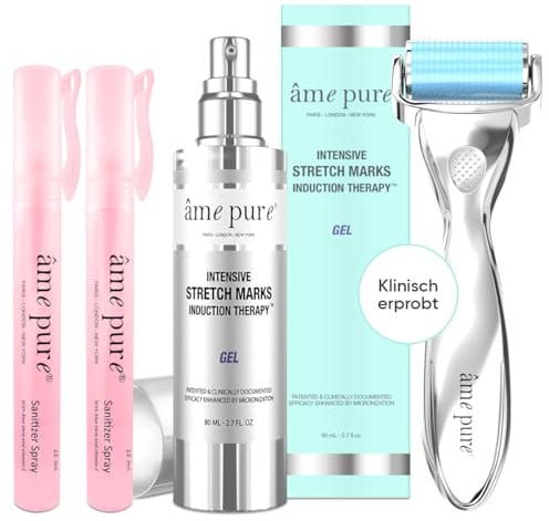 AME PURE Body Roller Kit zur Entfernung von Dehnungsstreifen, 0,75 mm – Die Wirkung des CIT Body Roller ist vergleichbar mit der Wirkung von Laser-Hautbehandlungen