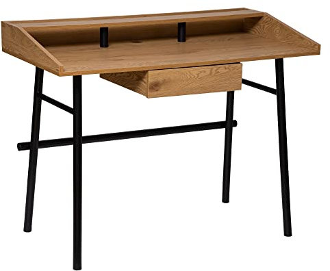 Atmosphera - Schreibtisch Josan - Metall - Beige