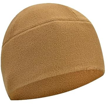 Desert Hawk Tactical BW Taktische Outdoor Microfleece 100-D Mütze One Size, leicht und besonders warm (Coyote)
