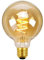 Gokoly Screw E27 LED Light Bulb, 4W Globe Large Screw Vintage Edison LED Bulbs Decorative Spiral LED Bulb, Amber Color Warm White 2200K
