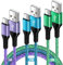 USB C Handy Ladekabel Schnellladekabel, [3 Stück 1M+2M+3M]Typ C Kabel für Samsung Galaxy S25/S24 Ultra/S23FE/S22/S21/A13/A14/A15/A33/A34/A35/A36/A56/A55/A54 5G/A53/A52 Huawei P40/P30 Lite Xiaomi 13/12