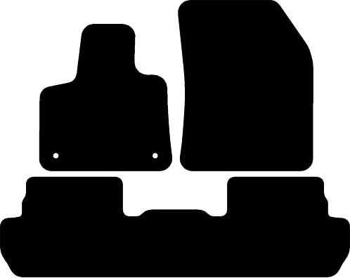 Kovvar Fußmatten passend für Peugeot 3008 2020-2024 Passend zur Ausführung: 3008 Phase 2 | Benziner/Diesel | Qualität: Basic