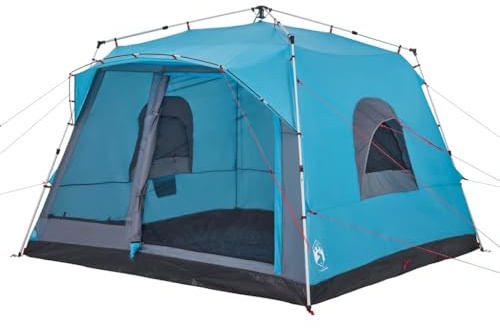 vidaXL Familienzelt Campingzelt Zelt Trekkingzelt für 7 Personen Quick Release