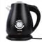 Huslog Bouilloire Électrique Rétro 1,7L, 2200W, Thermomètre Intégré, Chauffage Rapide, Acier Inoxydable, Sans Fil avec Base 360°, Arrêt Automatique, Design Vintage, Noir