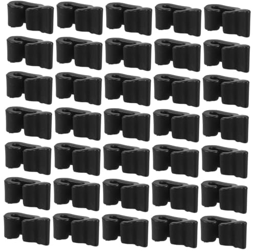 Zerodeko 40pcs Dog Cage Hardware Wire Crate Buckles Plastic Pet Fence Latch Clips Secure Adjustable Gate Locks for Animal Enclosures and Rabbit Cages