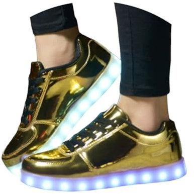 2025 Herren Damen Leuchtende Blinkende Turnschuhe Original Leuchten Schuhe Outdoor Weiche Sohlen Freizeitschuhe Rutschfeste Schnürer Schuhe Atmungsaktiv Freizeitschuhe Leichte Walking Jogging Schuhe