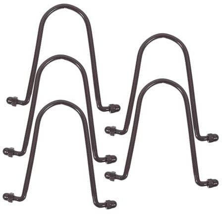 UPKOCH Aluminum Alloy Rain Chain Hooks for Gutter Durable Rain Gutter Chains Hooks Easy to Install Outdoor Decorative Rain Chains for Water Diversion Reliable