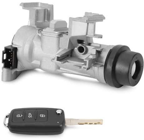 Fraylis 1K0905851B Neiman Interrupteur d'allumage pour Golf 5 Plus Golf 6 | Commutateur d'allumage, Télécommande, pour A3 TT Altea Golf Tiguan Beetle Scirocco Touran Caddy EOS, 1K0905841,1K0905865