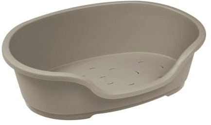 Karlie Haustierkorb Domus L: 70 cm B: 54 cm H: 24 cm warm-grau 70 cm Innenfläche