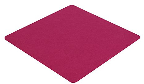 7even Filz Auflage 40 x 40 cm für z.B. Cube Hocker Lila/Pink - Einseitig 4mm