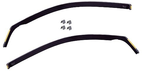 J&J AUTOMOTIVE | Heko Deflecteurs d'air Déflecteurs de Vent Compatible avec Berlingo 2008-2018, Ensemble 2 pi?Ces, Aérodynamique, Montage Facile