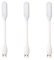 Movilideas 3 Unidades de Lámpara LED USB Flexible para portátil, Ordenador, PC, Blanco