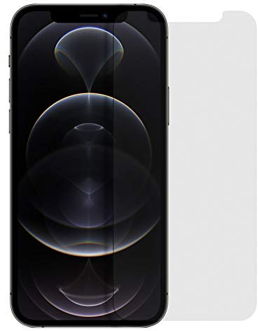 MyGadget Screen Protector [Matte] for Apple iPhone 12 | 12 Pro - Tempered Glass Coverage Film Anti Reflection - Shatterproof & Scratch Proof 9H