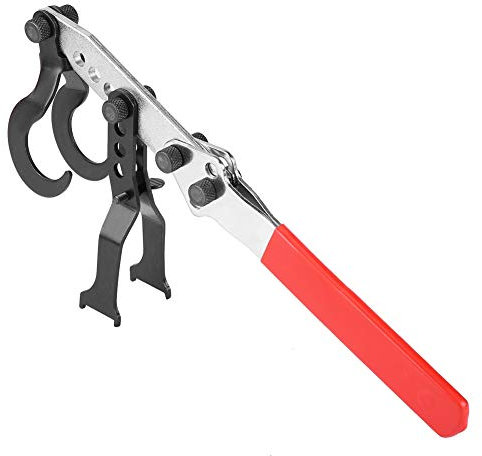 Valve Spring Compressor, Double Hook Type Cylinder Head Stem Replacement Tool Valve Remover Installer Tool