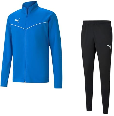 PUMA Trainingsanzug | Sportanzug für Herren | Männer aus DRYCELL Material für dein Training, Größe:S, Farbe:Blau