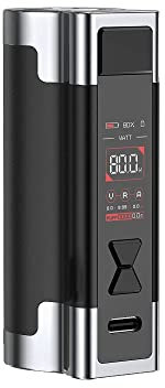 Zelos 3 Mod for Aspire Kits, Ergo-Designed Vape Mod, Sleek but Robust Construction, 0.96 Inches Colour Display Screen, TVDC, 2ml cartridge Capacity, No Nicotine (Black)