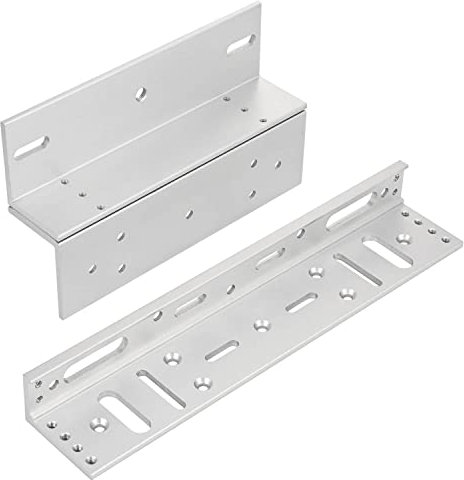 Z and L Bracket for 280KG 600LBS Holding Force Electromagnet Lock Single Door Access Control Electric Magnetic Door Lock