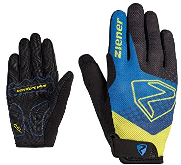 Ziener Unisex Jugend Colo Fahrrad/Mountainbike/Radsport-Handschuhe | Langfinger-atmungsaktiv,dämpfend