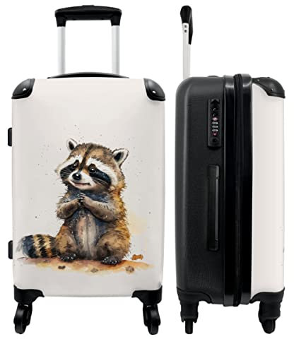 NoBoringSuitcases© Koffer groß Trolley Rollkoffer Reisekoffer mit 4 Rollen