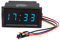 Digitaluhr Wasserdicht,Auto Digitaluhr Beleuchtet Einbau,Digitaluhr Für Auto,Dc4.5-30Asserdichtes Staibdichtes Auto,Autouhr Digitaluhr Für Autouhren Powersports Lichtmaschine Gleichrichter (Blau)
