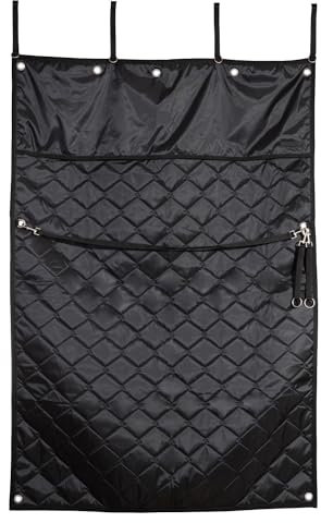 SUNRIDE Boxenvorhang / Stallvorhang für Pferde - schützt im Stall und auf Turnier - auch für gestresste und futterneidische Pferde