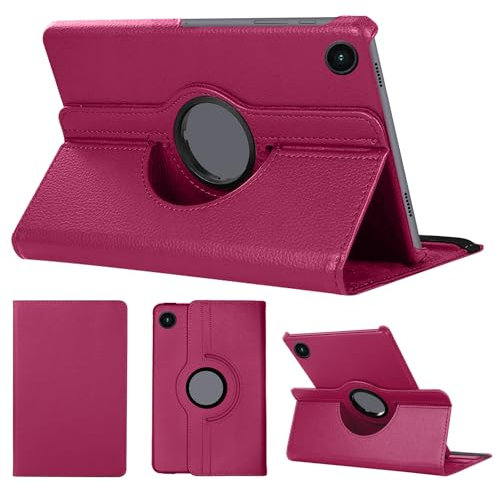 SWEIMEN Hülle Kompatibel mit Samsung Galaxy Tab A9 Plus (SM-X210/X215/X216) 11 Zoll, PU Lederhülle 360° Drehbar Multi-Winkel Schutz Ständer Schutzhülle