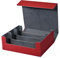 Tagtight PU Leder Kartenbox Sammelkarten-Aufbewahrungsboxen für 1800+ Karten, Magnetic Spielkarten Aufbewahrung Deck Box, Karten Organizer für TCG PTCG, 290 X 245 X 105 Mm, Rot