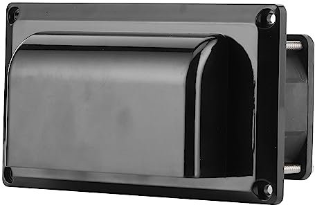 Pyhodi Seitliche RV-Entlüftungsabdeckungen, 12 V, 25 W, Seitliche Entlüftung, Belüftung, Abluftventilator mit Befestigungsschrauben, Abs für Wohnmobil, Wohnmobil, Anhänger, Boot,