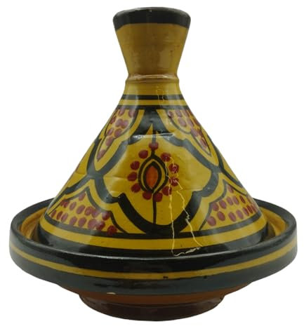 La Maison Unique - Mini Tajín étnico marroquí marroquí para especias, salsas, cerámica, terracota, 1604241808