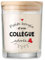 Bougie Collègue Personnalisée Parfumée | Idée Cadeau Coffret Candle Départ Retraite Noël Secret Santa Boulot AfterWork (Collègue Adorée)