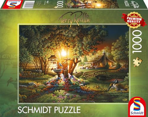 Schmidt | Terry Redlin: Magnificent Spring Glow (1,000 Pieces) | Jigsaw Puzzle | Ages 14+ | 1+ Players