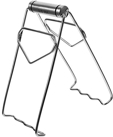 Amosfun Sturdy Scalding Clip Stainless Steel Hot Plate Gripper Kitchen Tools Pizza Pan Gripper Hot Pan Portable Dish Lifter Scalding Lifter Dishes Bowl Clip Plate