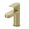 Architeckt® Lund Bathroom Basin Sink Mixer Tap Modern Mono Round Single Lever Handle Faucet for Sinks, Brushed Brass