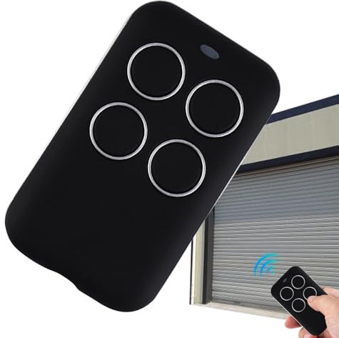 Trasmettitore remoto a 4 pulsanti, telecomando lineare per porta del garage a 4 pulsanti | Apricancello automatico scorrevole a battente,Trasmettitore di telecomando Telecomando senza fili per aprican