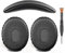 SOULWIT Cuscinetti Auricolari + Archetto, Kit di Ricambio per Bose QuietComfort 3 (QC3) Cuffie (Non adatto a OE1) - Nero