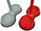No Need to Bend Long Handled Pet Bowl - Ideal for Dogs, Cats, Puppies and Kittens! (Grey)