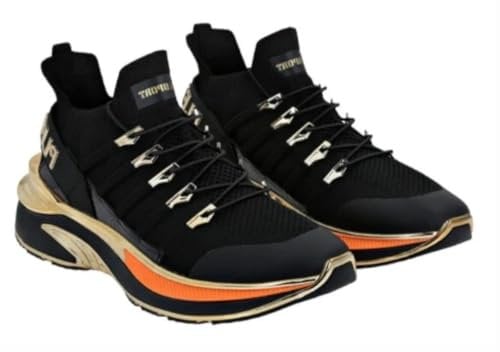 PLEIN SPORT Turnschuhe Runner Chrome Surfer schwarz