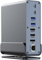 Juqoyue Docking Station USB-C 15 in 1 Hub Verticale 4K HD con Triplo Monitor, RJ45 1000M, USB 3.0/2.0, PD 3.0, SD/TF per PC Laptop