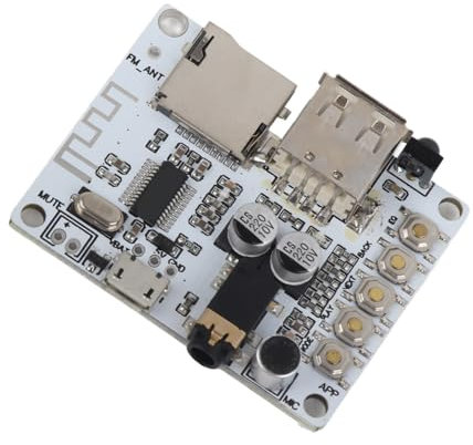ViaGasaFamido 4.1 Module du Récepteur Audio, Idéal pour les Modifications Audio de la Voiture, Prise en Charge Multi-format, Options de Sortie Polyvalentes, Modification Facile, Mode d'entrée