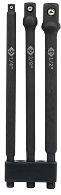 Vorteck Impact Socket Adaptors, 150 mm, 3-pcs