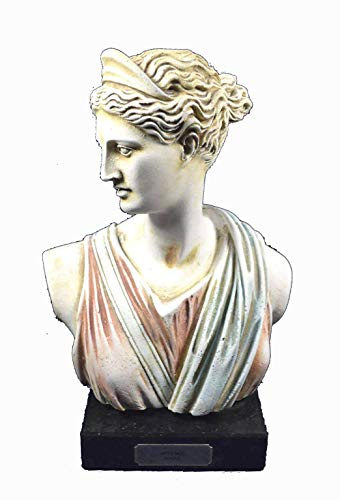 Artemis Skulptur Büste Antike griechische Göttin der Jagd Artefakt